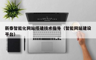 丽水新泰智能化网站搭建技术指导（智能网站建设平台）